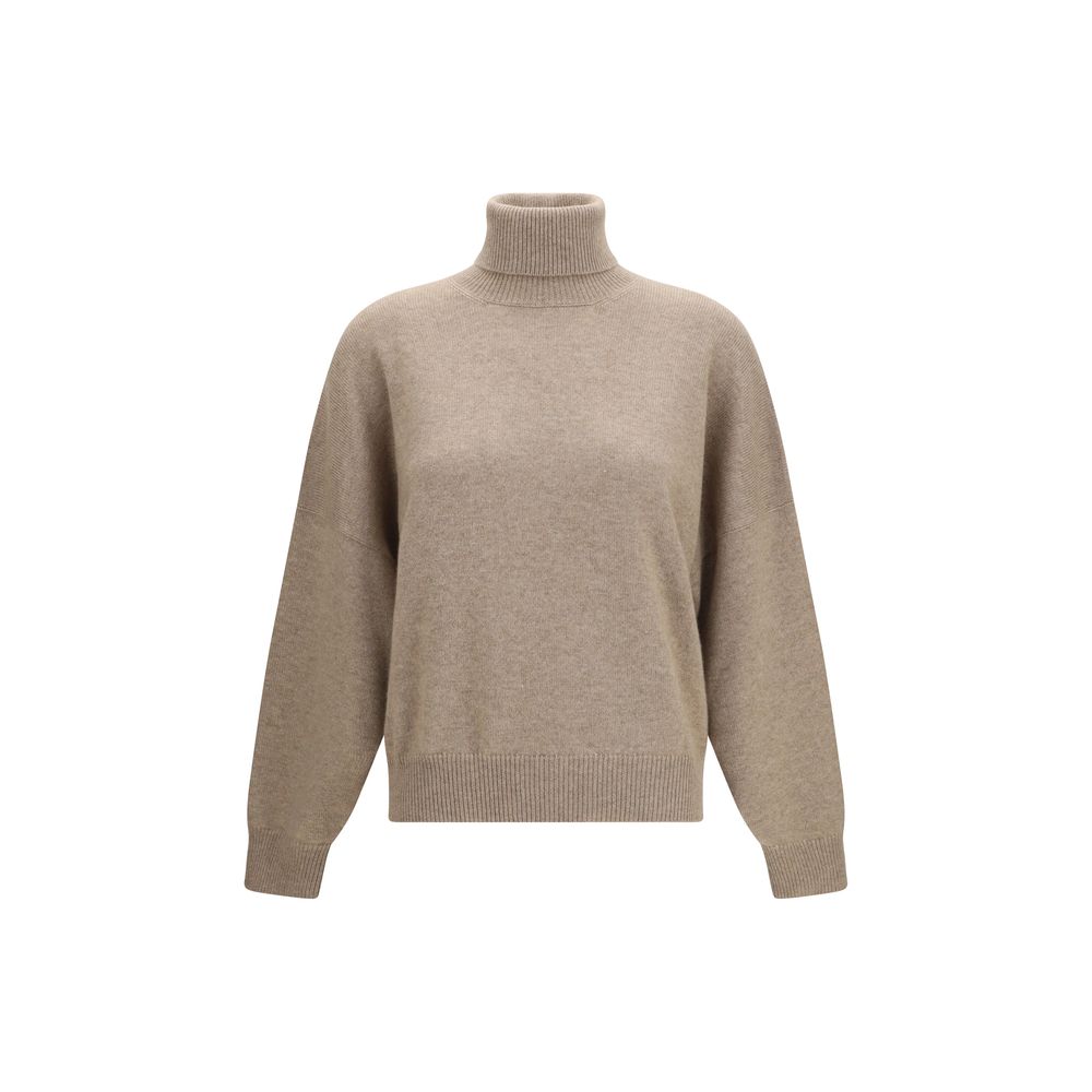 Brunello Cucinelli Brown Cashmere Turtleneck | Regal Royce