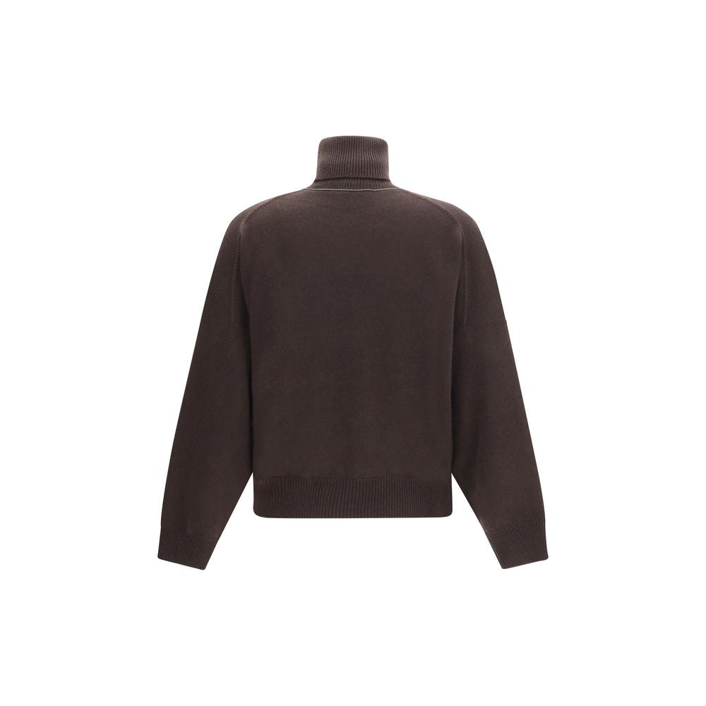 Brunello Cucinelli Brown Cashmere Turtleneck | Regal Royce