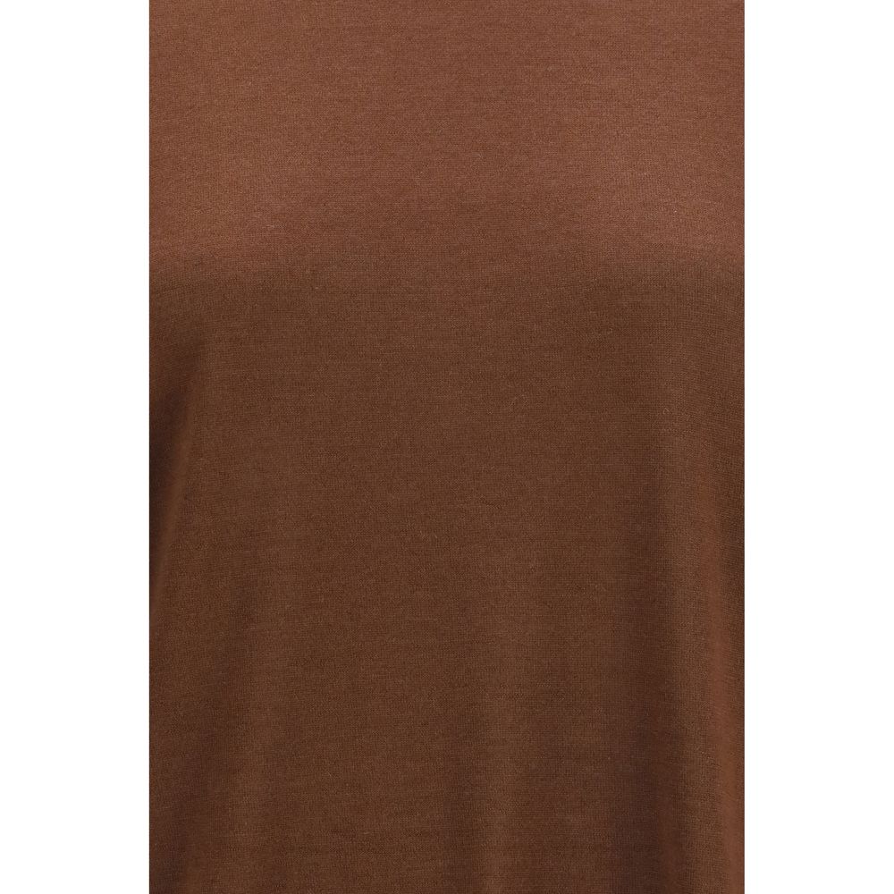 Brunello Cucinelli Brown Cashmere Sweatshirt | Regal Royce