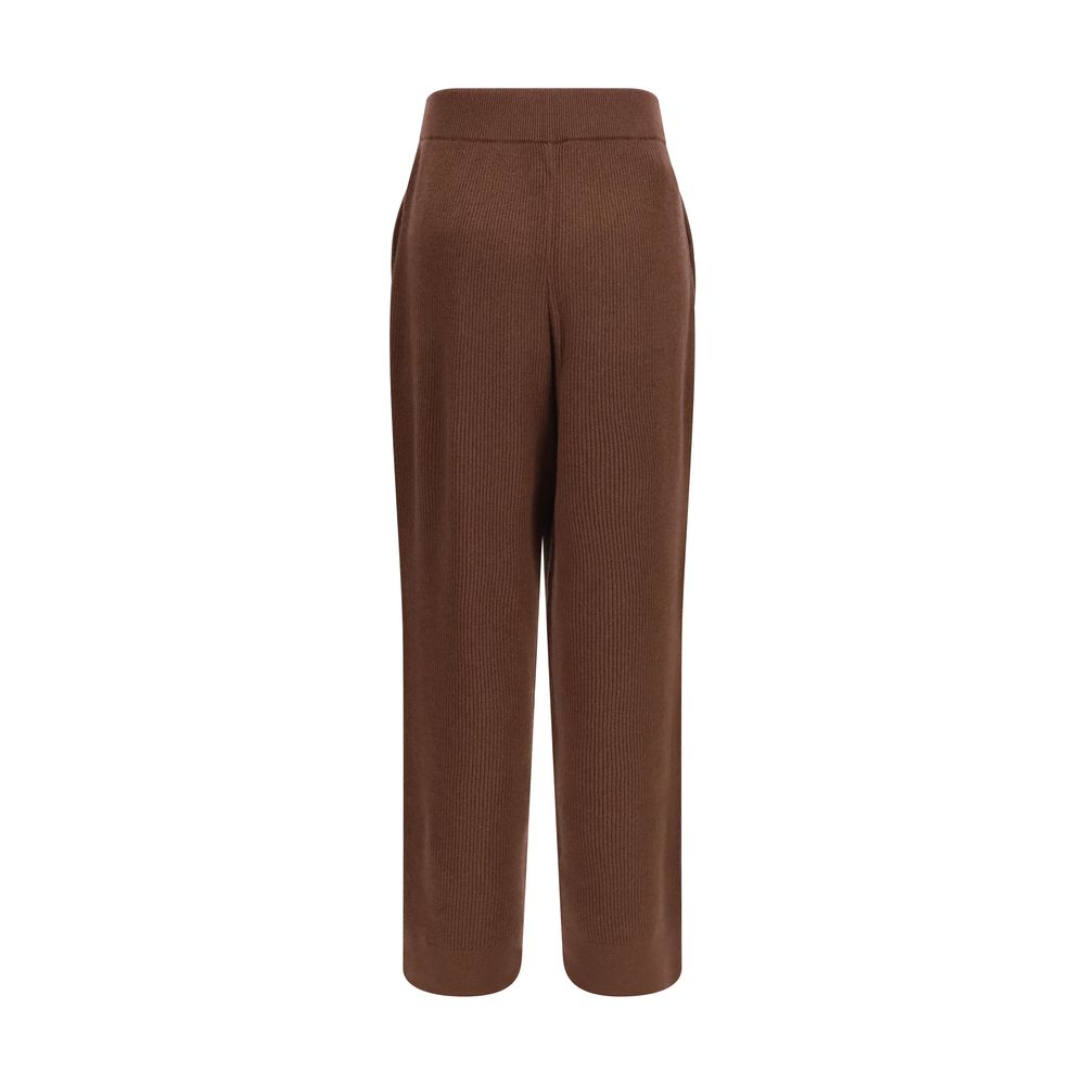 Brunello Cucinelli Brown Cashmere Casual Pants | Regal Royce