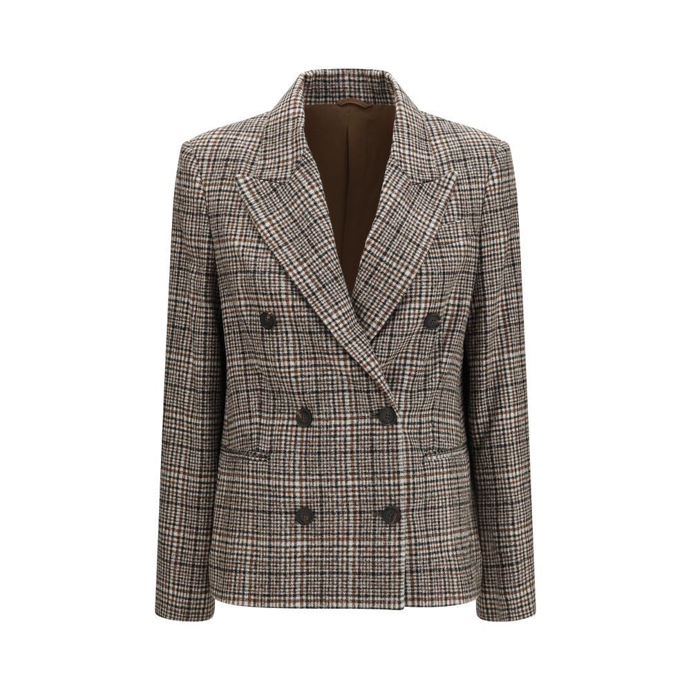 Brunello Cucinelli Multicolor Alpaca Vicugna Pacos Jacket | Regal Royce