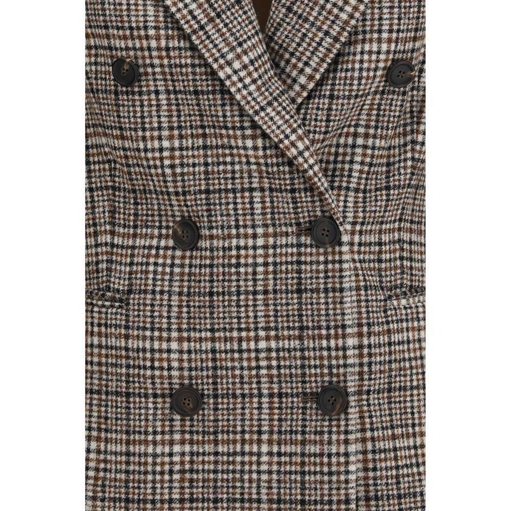 Brunello Cucinelli Multicolor Alpaca Vicugna Pacos Jacket | Regal Royce