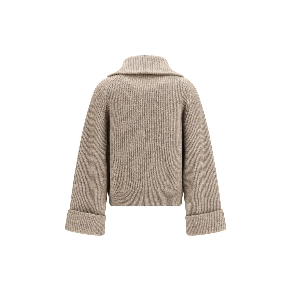 Brunello Cucinelli Beige Cashmere Sweatshirt | Regal Royce