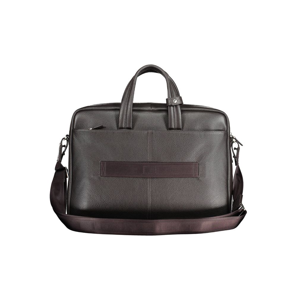 Piquadro Brown Leather Men's Bag | Regal Royce