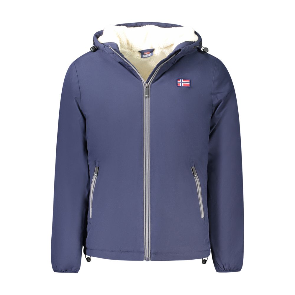 Norway 1963 Blue Polyester Men's Jacket | Regal Royce
