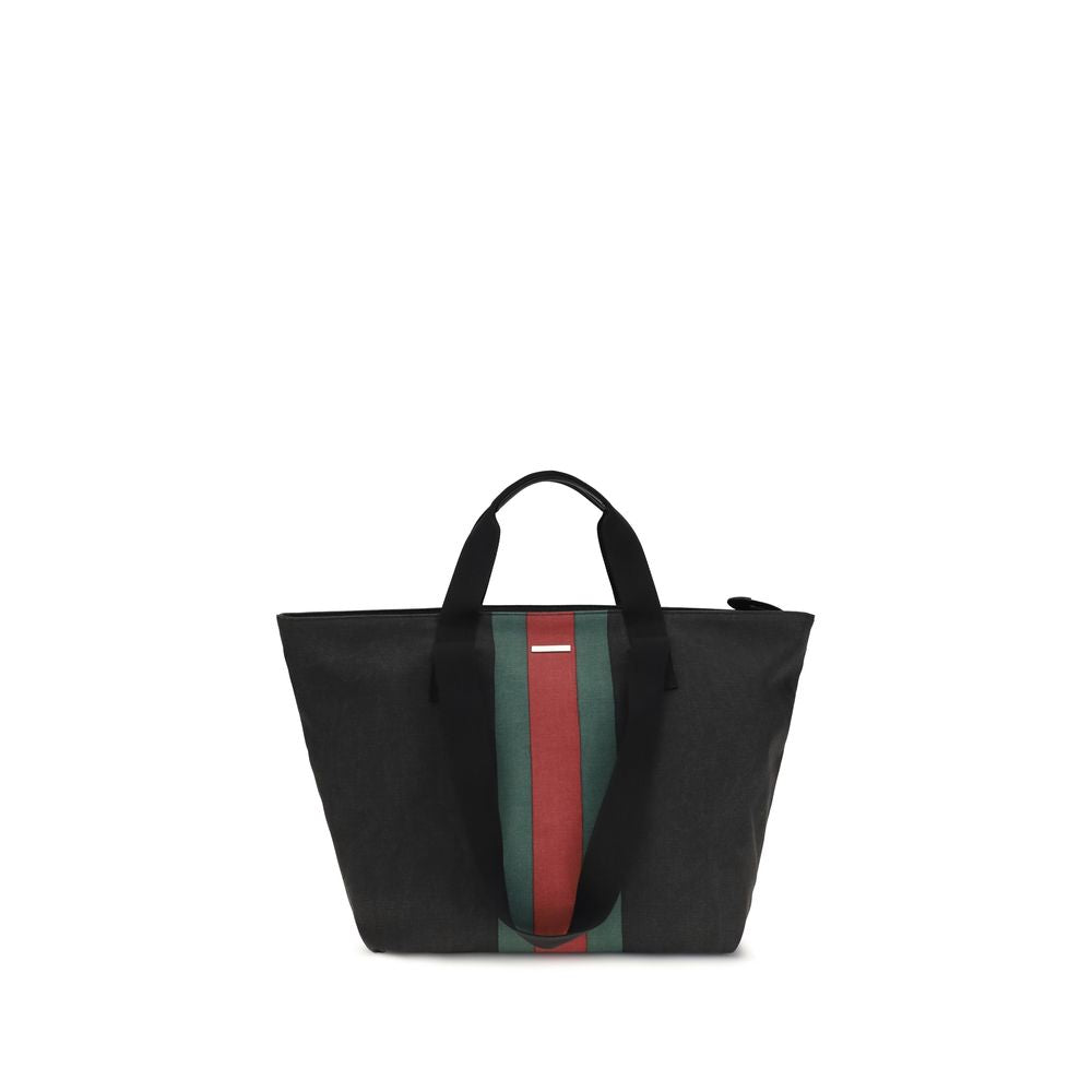Gucci Black Cotton Shoulder Bag | Regal Royce