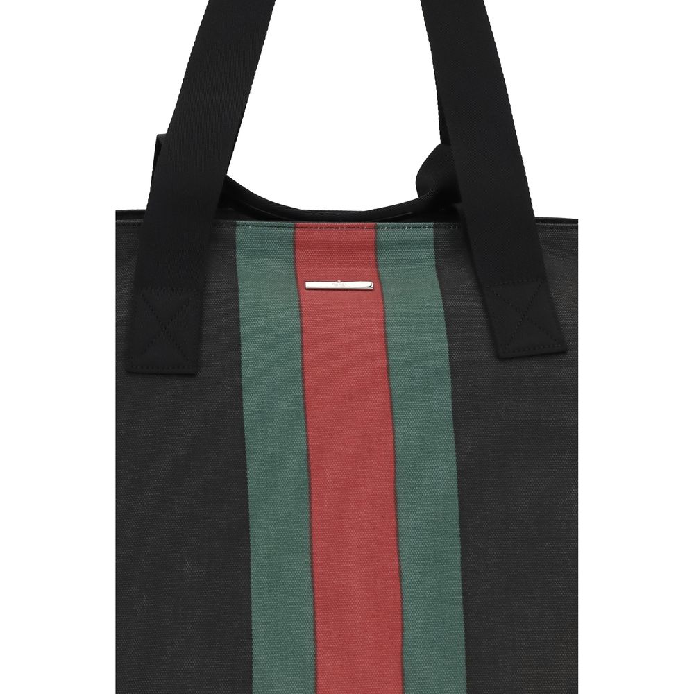 Gucci Black Cotton Shoulder Bag | Regal Royce