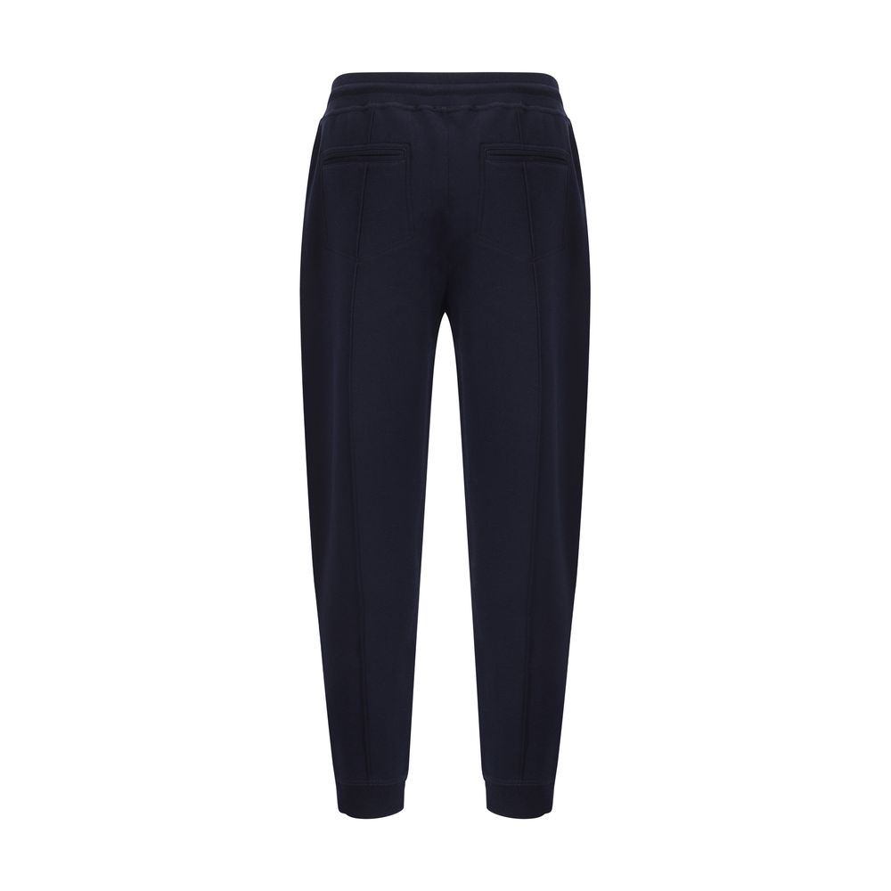 Brunello Cucinelli Blue Cotton Joggers (Workout Pants) | Regal Royce