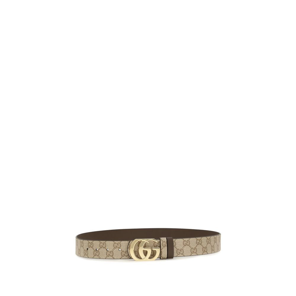 Gucci Beige Calf Leather Bos Taurus Regular Belt | Regal Royce