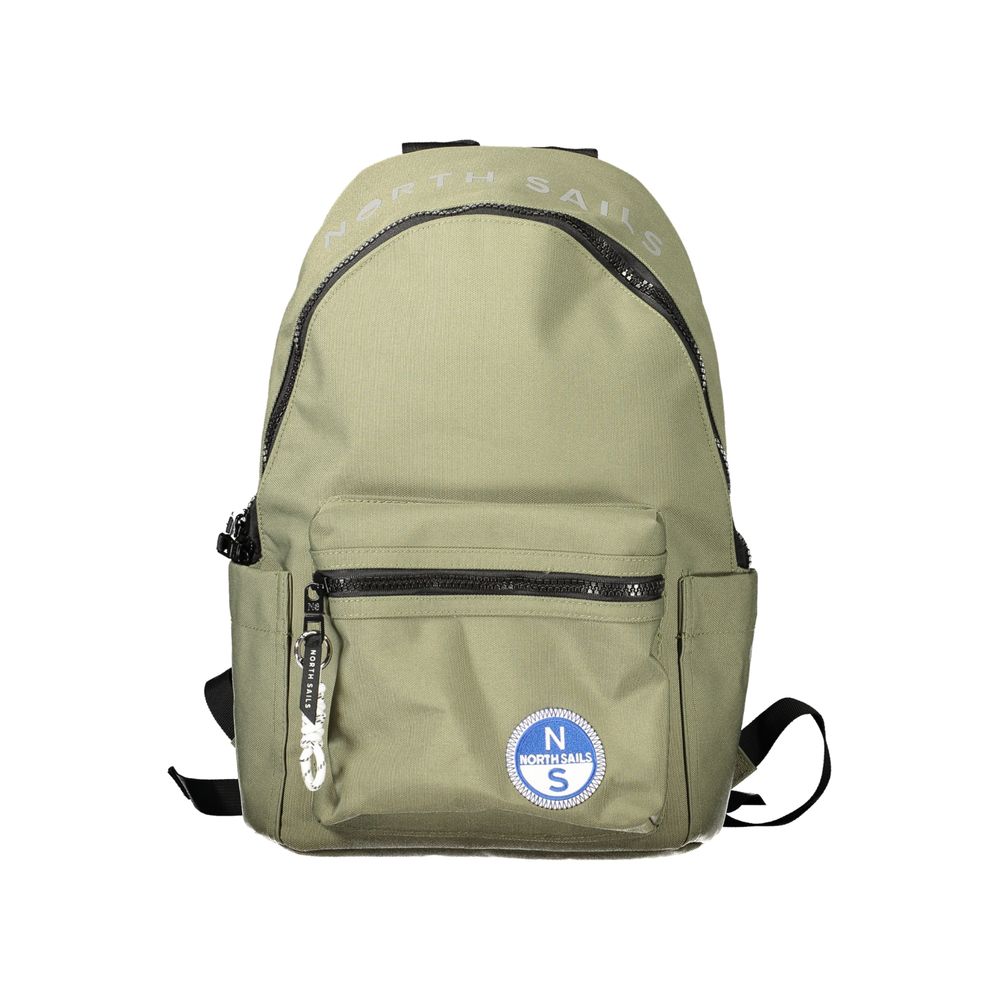 North Sails Green Polyester Backpack | Regal Royce