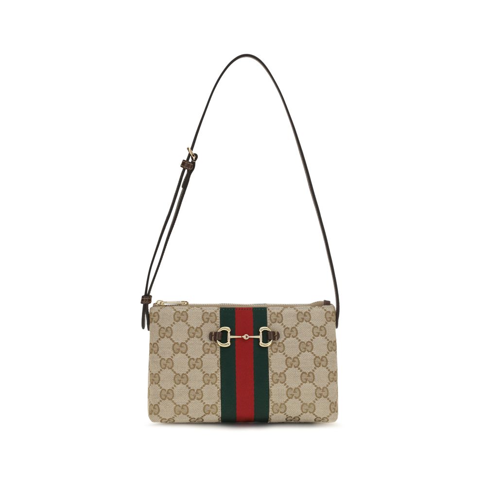 Gucci Beige Fabric Shoulder Bag | Regal Royce