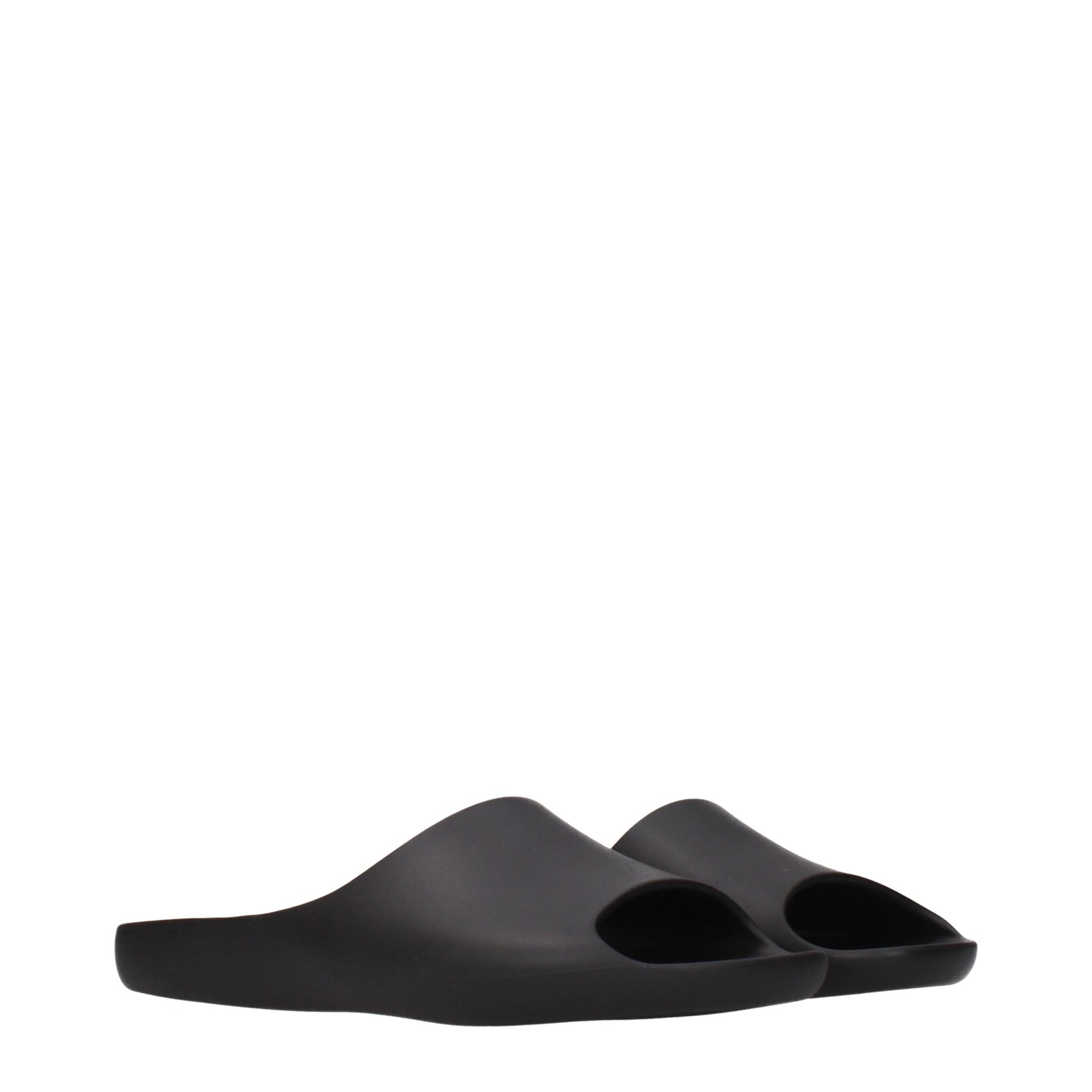 The Row Black Cotton Slippers | Regal Royce