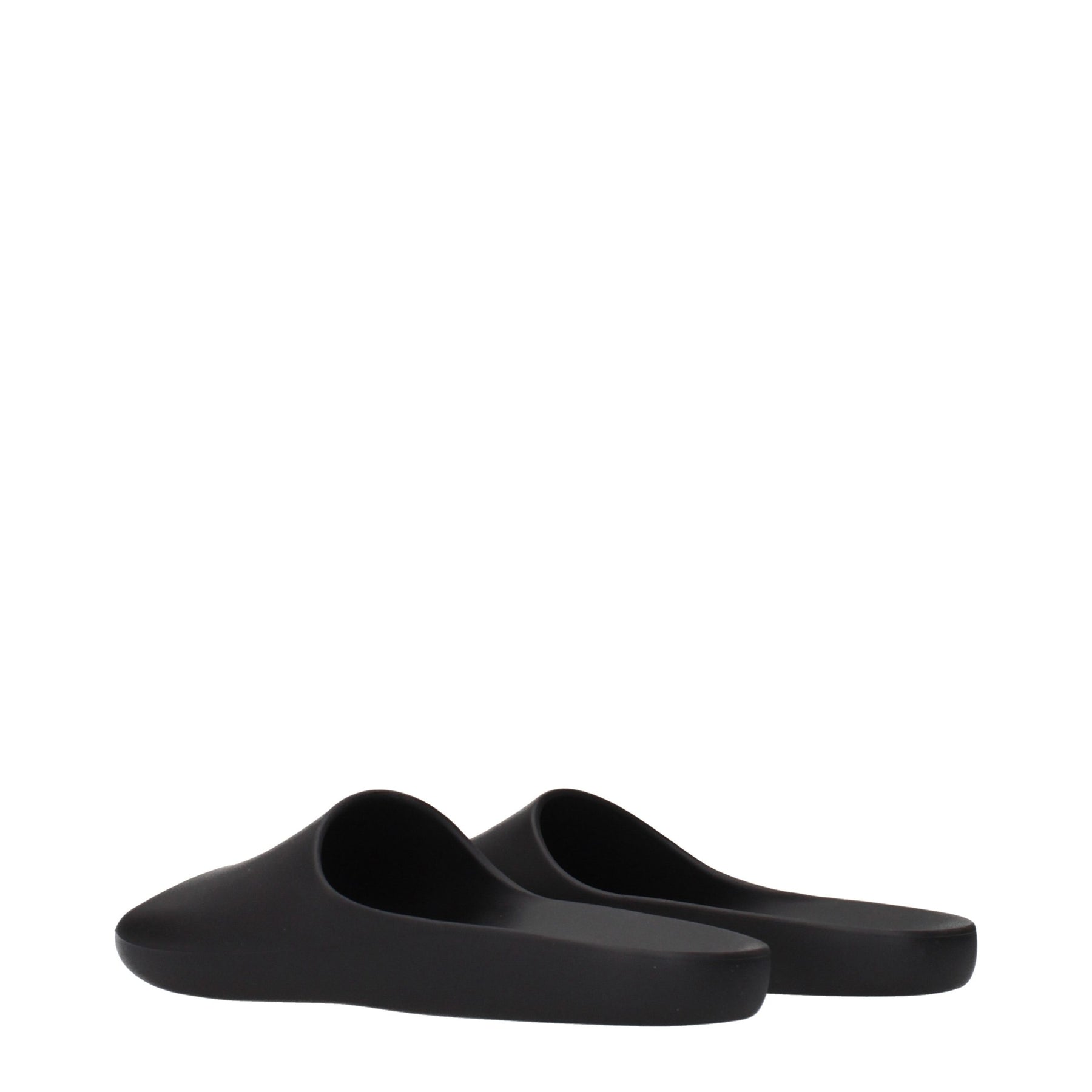 The Row Black Cotton Slippers | Regal Royce