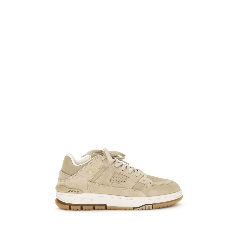 Axel Arigato Beige Calf Leather Bos Taurus Athletic Sneakers | Regal Royce