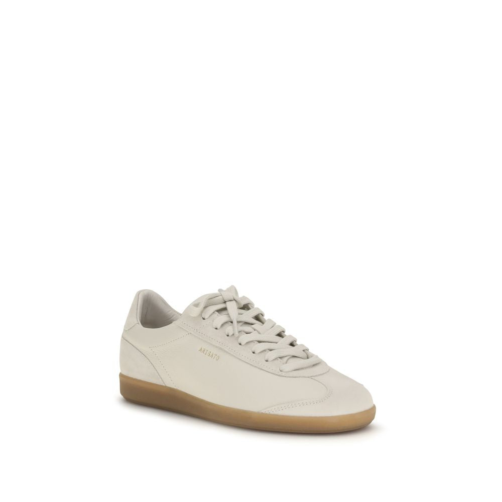 Axel Arigato Beige Calf Leather Bos Taurus Low Top Sneakers | Regal Royce