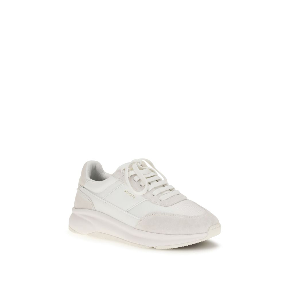 Axel Arigato White Calf Leather Bos Taurus Athletic Sneakers | Regal Royce