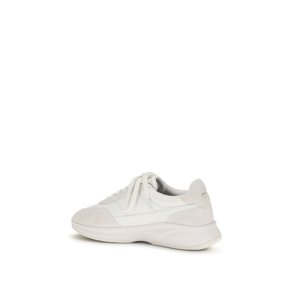 Axel Arigato White Calf Leather Bos Taurus Athletic Sneakers | Regal Royce