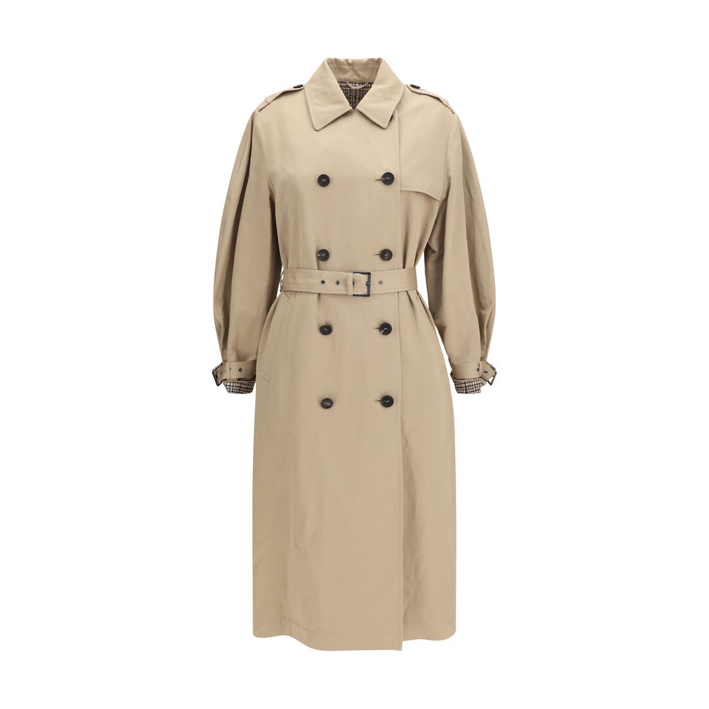 Brunello Cucinelli Beige Cotton Coat | Regal Royce