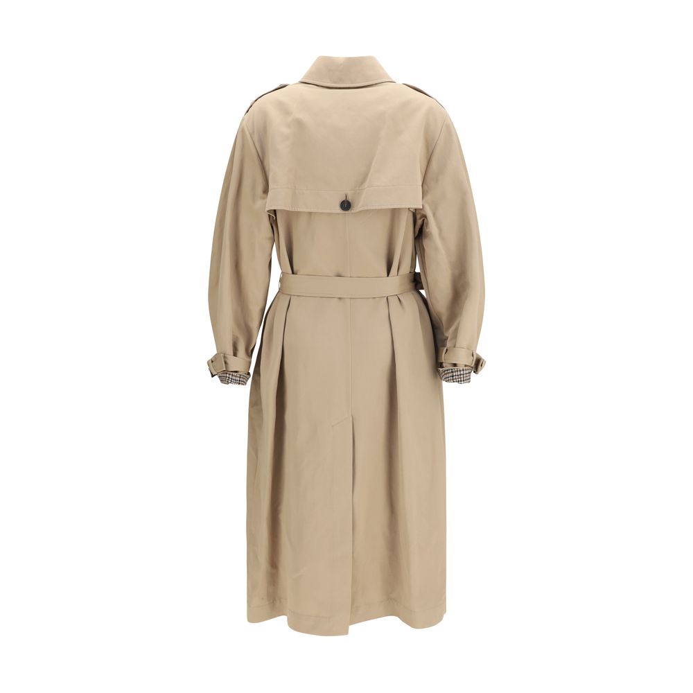 Brunello Cucinelli Beige Cotton Coat | Regal Royce
