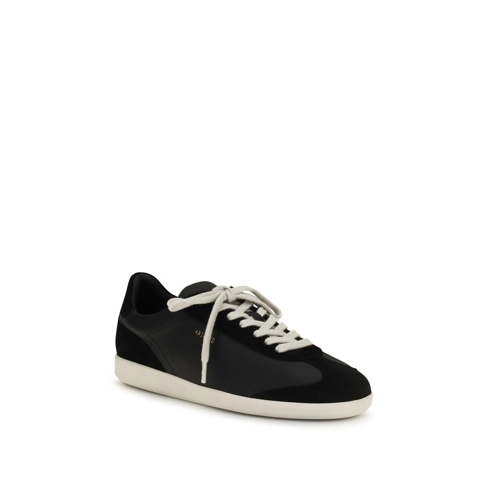 Axel Arigato Black Calf Leather Bos Taurus Athletic Sneakers | Regal Royce