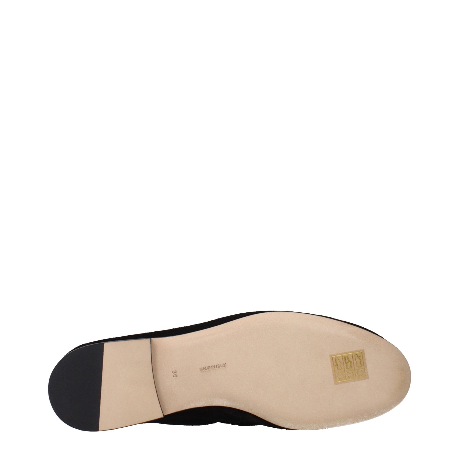 The Row Black Leather Slip-On Loafers | Regal Royce