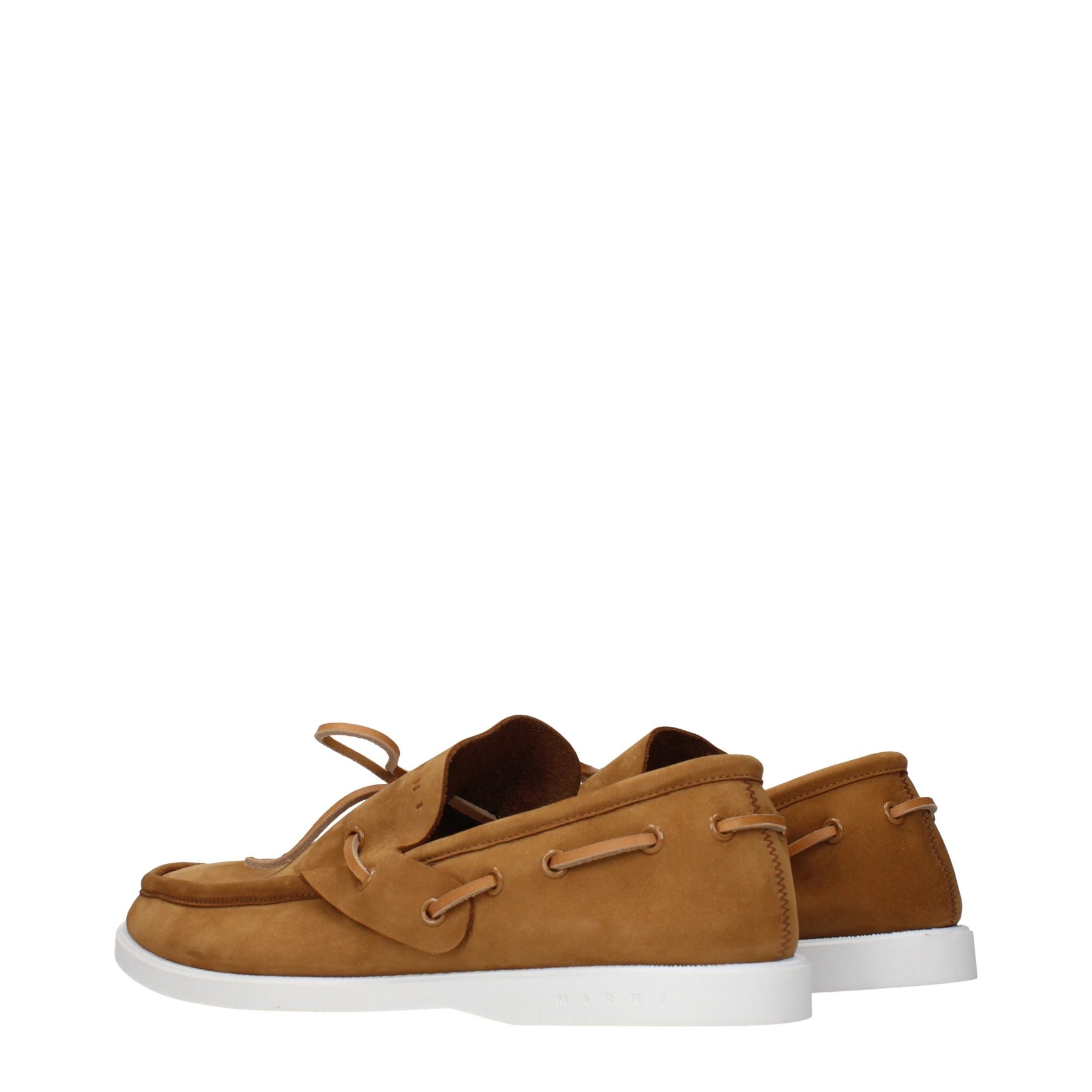 Marni Brown Leather Slip-On Loafers | Regal Royce