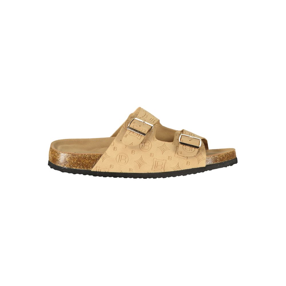 Laura Biagiotti Beige Polyurethane Women's Sandal | Regal Royce