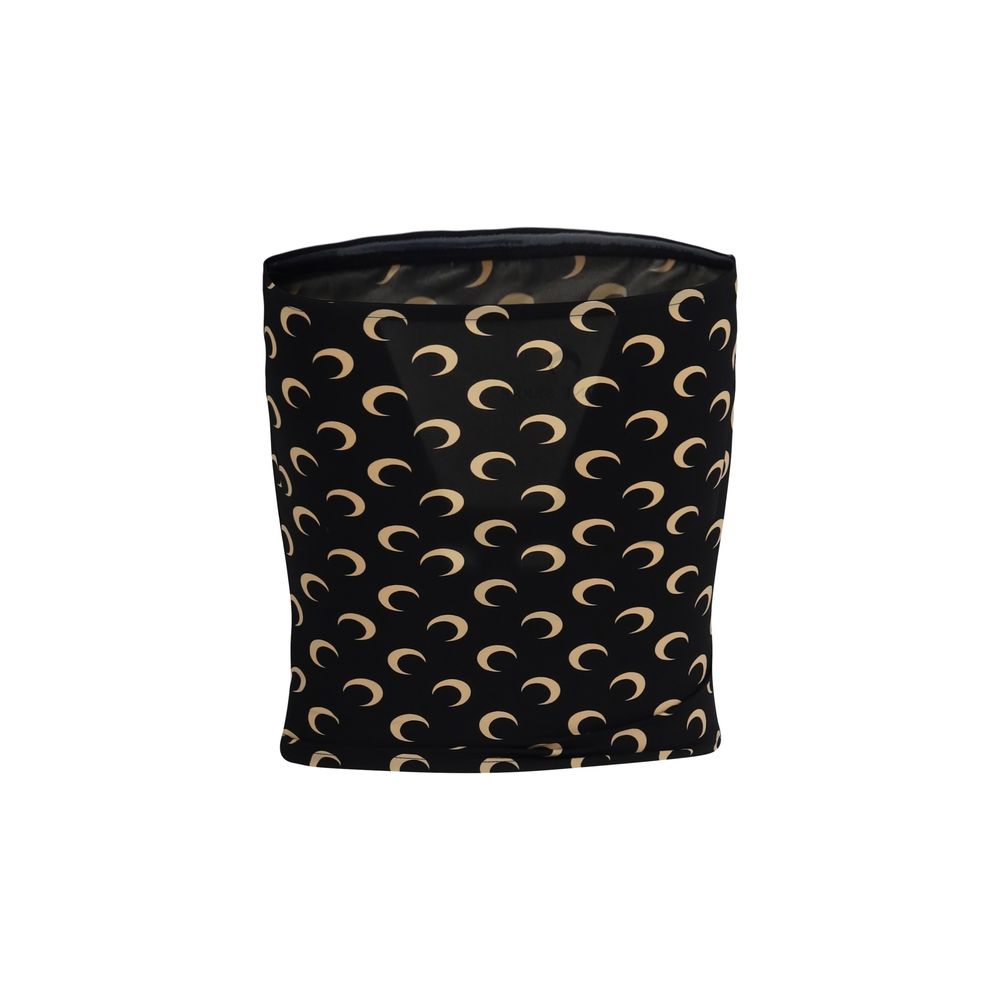 Marine Serre Black Polyamide Shirt | Regal Royce