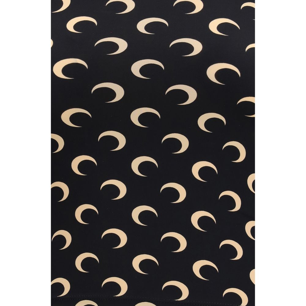 Marine Serre Black Polyamide Shirt | Regal Royce
