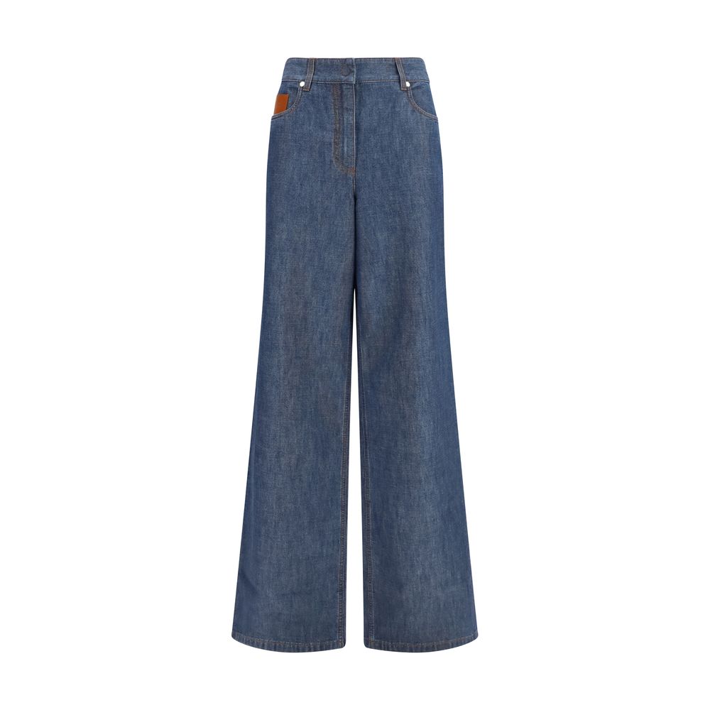 Fendi Blue Cotton Jeans Denim | Regal Royce