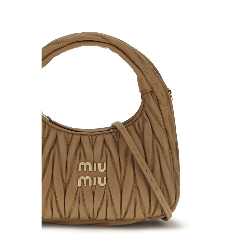 Miu Miu Beige Calf Leather Bos Taurus Handbag | Regal Royce