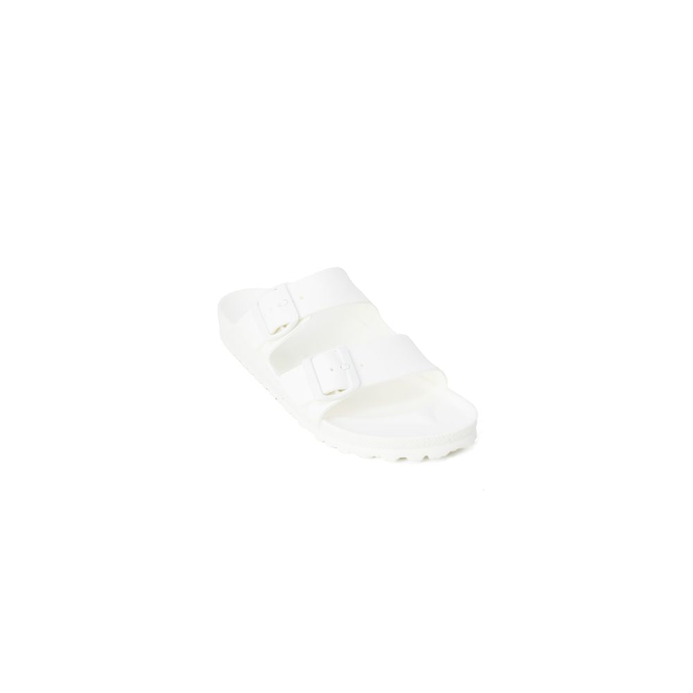 Birkenstock White Plastic Flat Sandals | Regal Royce