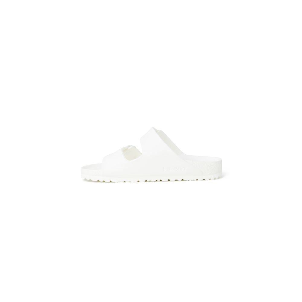 Birkenstock White Plastic Flat Sandals | Regal Royce