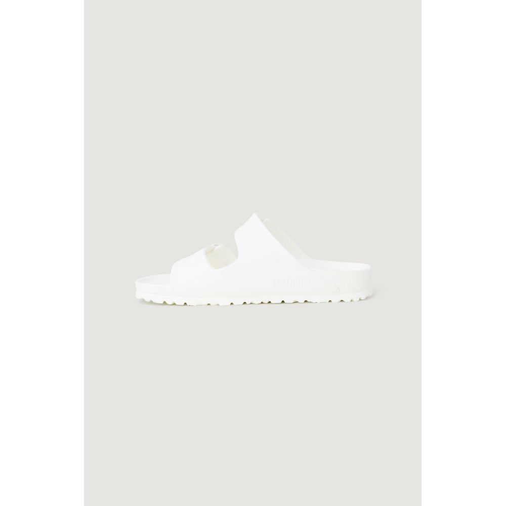Birkenstock White Plastic Flat Sandals | Regal Royce