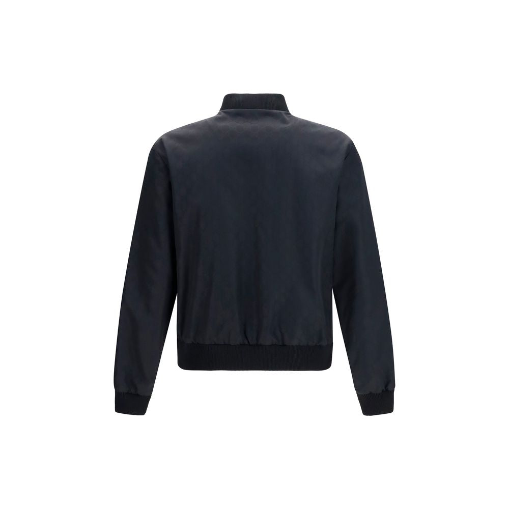 Gucci Black Polyamide Bomber | Regal Royce
