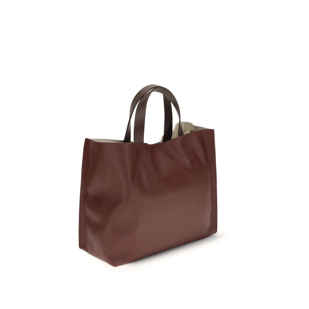 Marni Beige Calf Leather Bos Taurus Shoulder Bag | Regal Royce