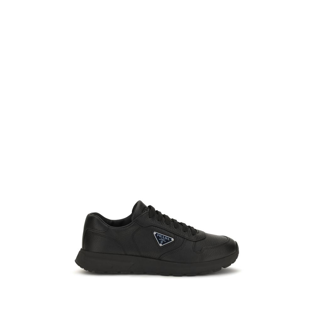 Prada Black Polyester Athletic Sneakers | Regal Royce