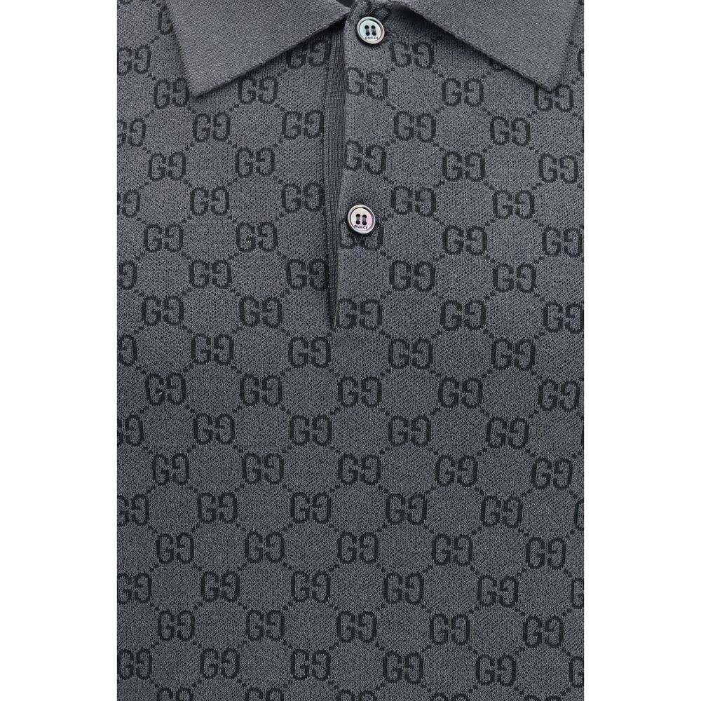 Gucci Gray Lamb Ovis Aries Aries Polo Shirt | Regal Royce