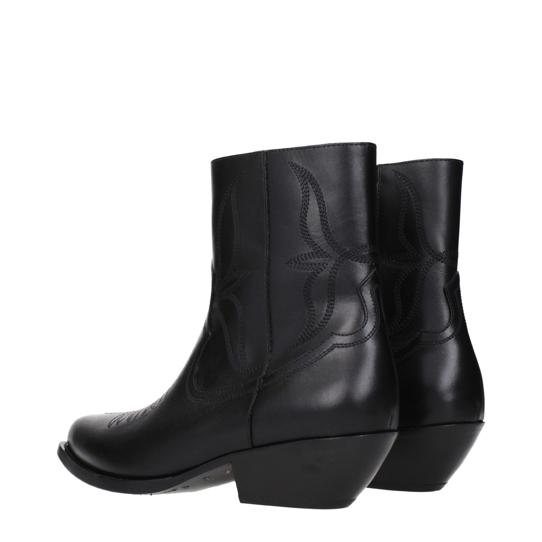 Celine Black Leather Ankle Boots | Regal Royce