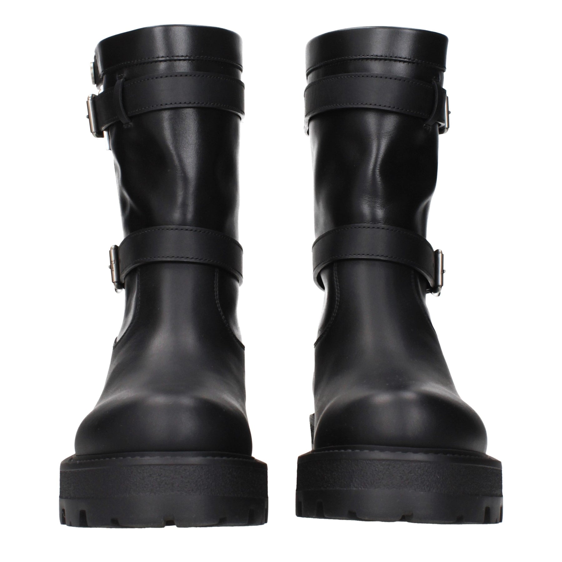 Christian Dior Black Leather Ankle Boots | Regal Royce