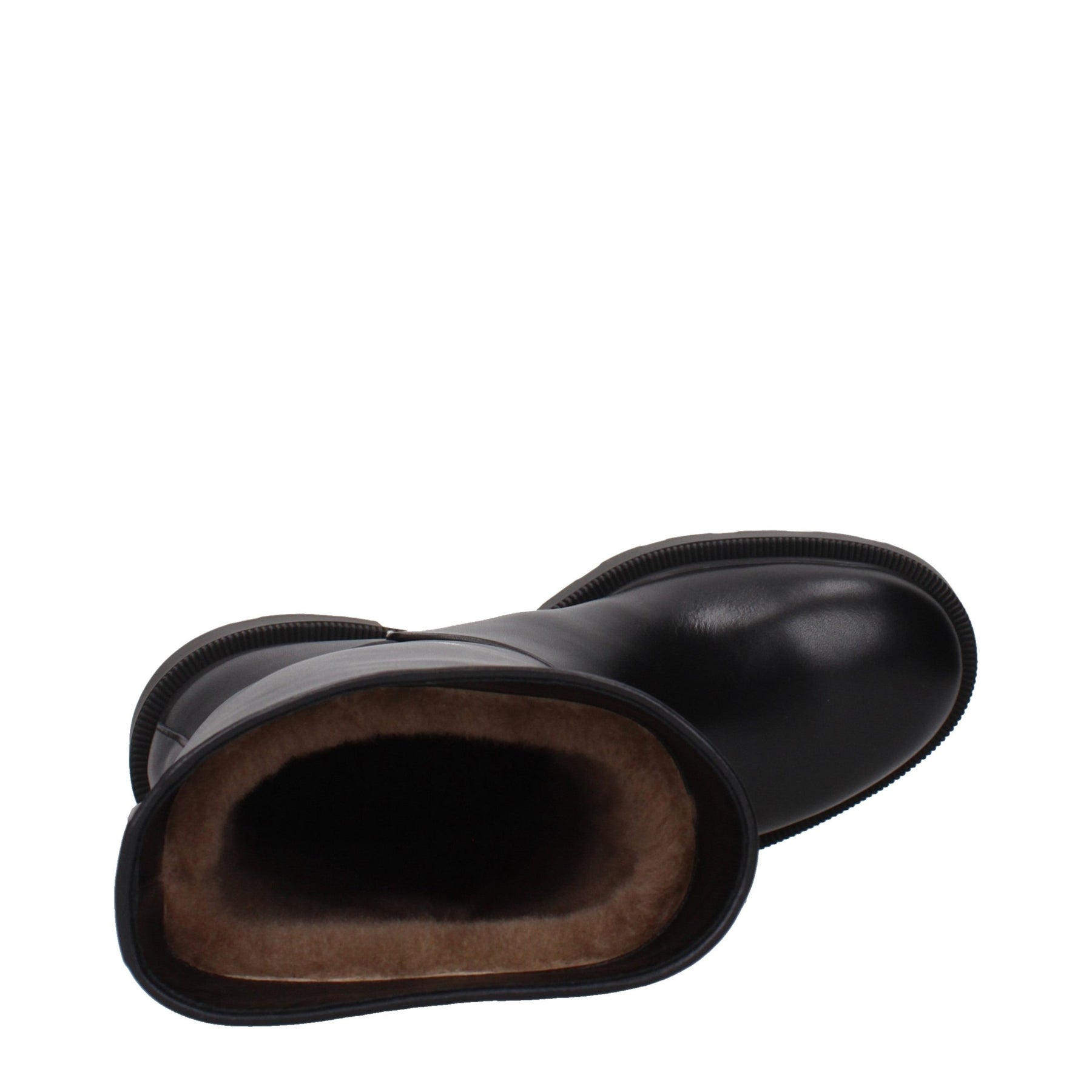 The Row Black Leather Boots | Regal Royce
