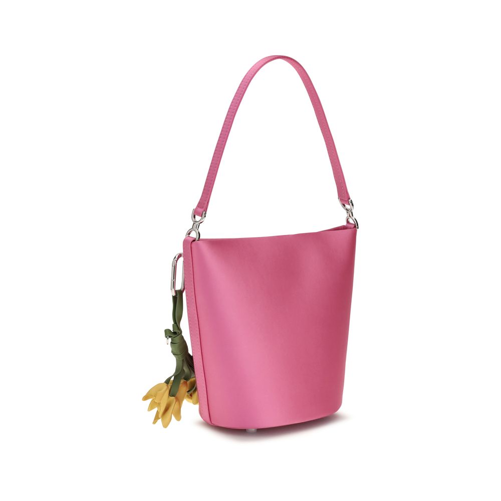 Self-Portrait Multicolor Polyester Backet Bag | Regal Royce