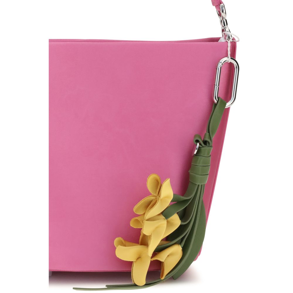Self-Portrait Multicolor Polyester Backet Bag | Regal Royce