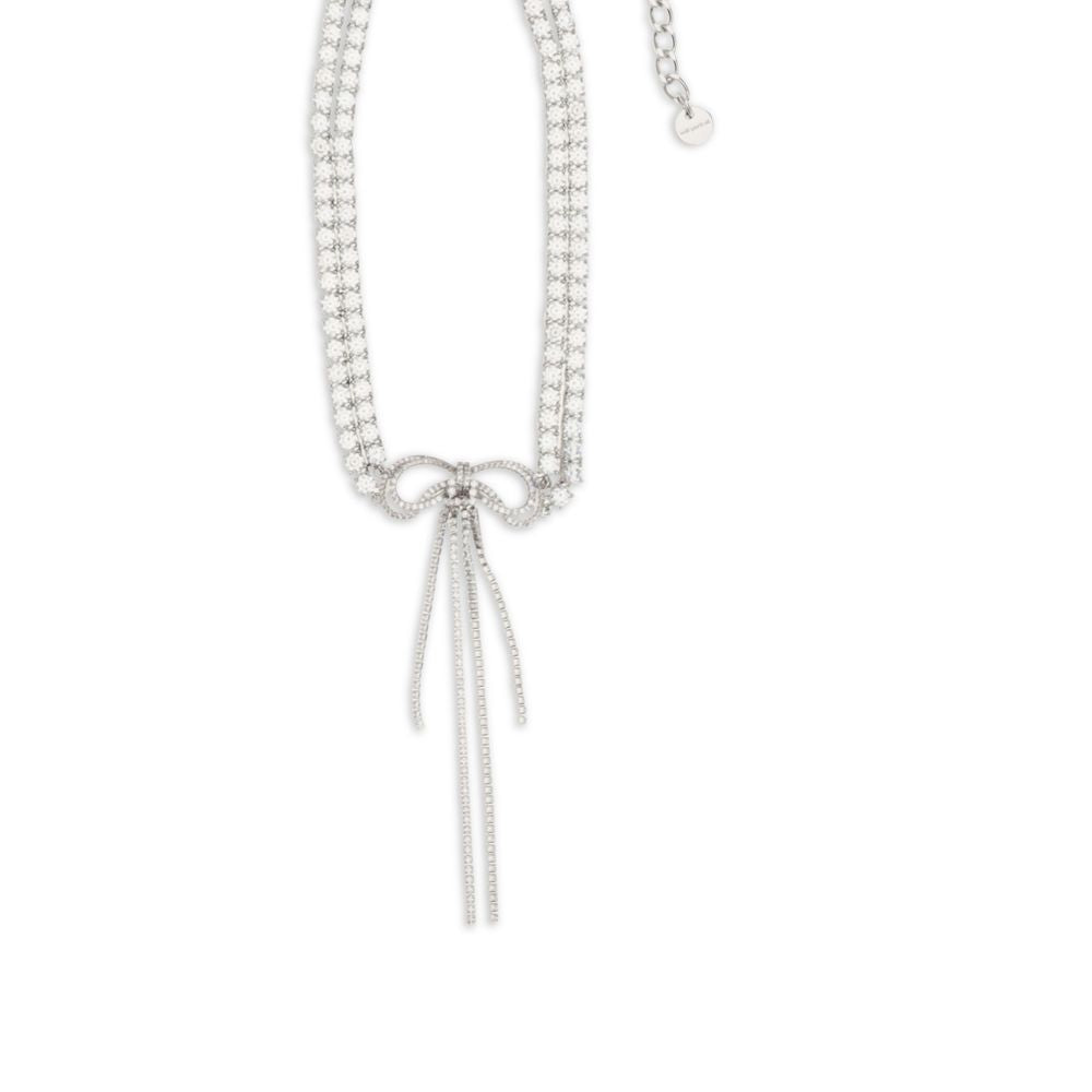 Self-Portrait Silver Brass Necklace | Regal Royce