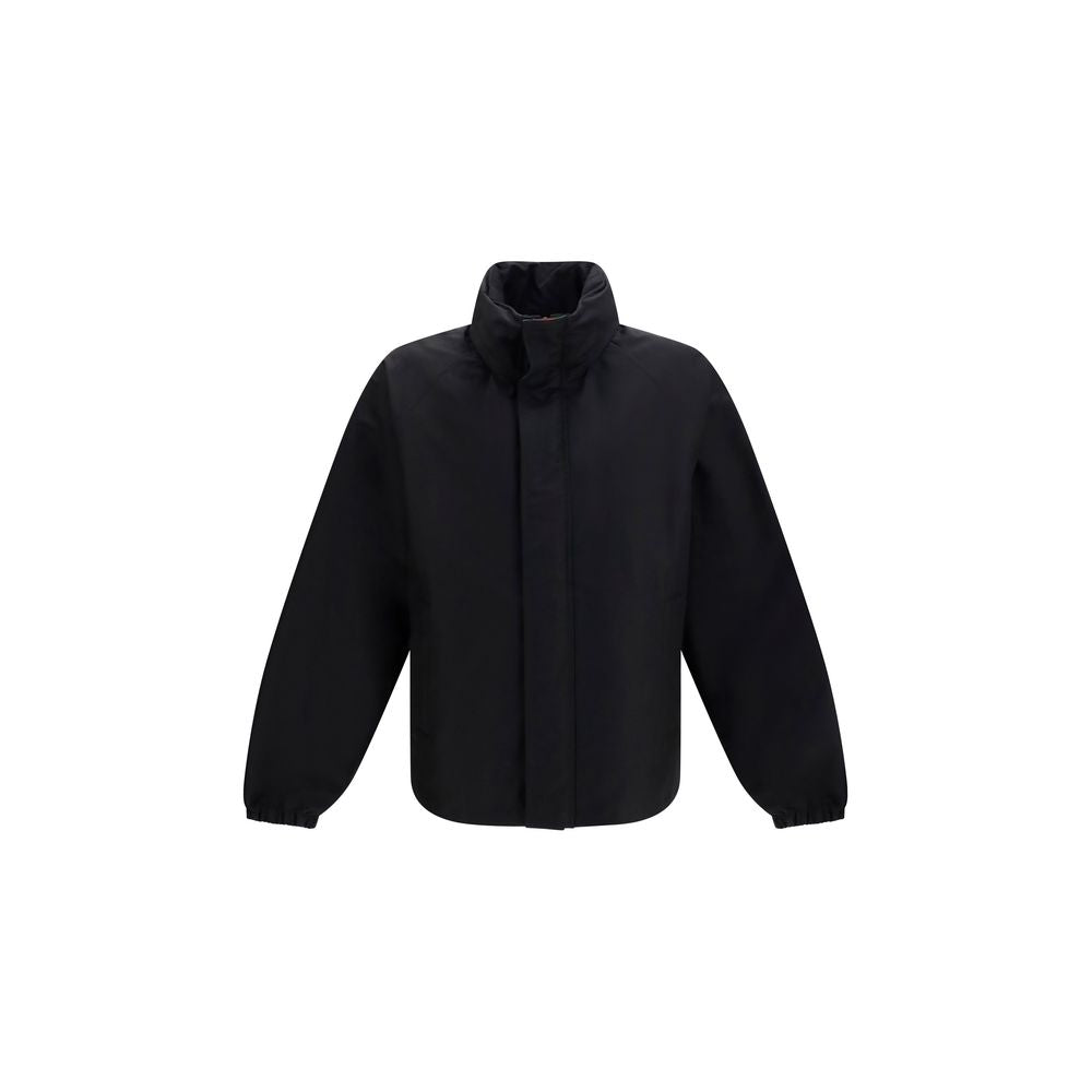 Gucci Black Cotton Full-Length Jacket | Regal Royce