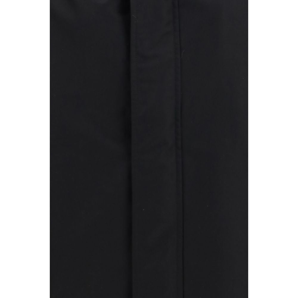 Gucci Black Cotton Full-Length Jacket | Regal Royce