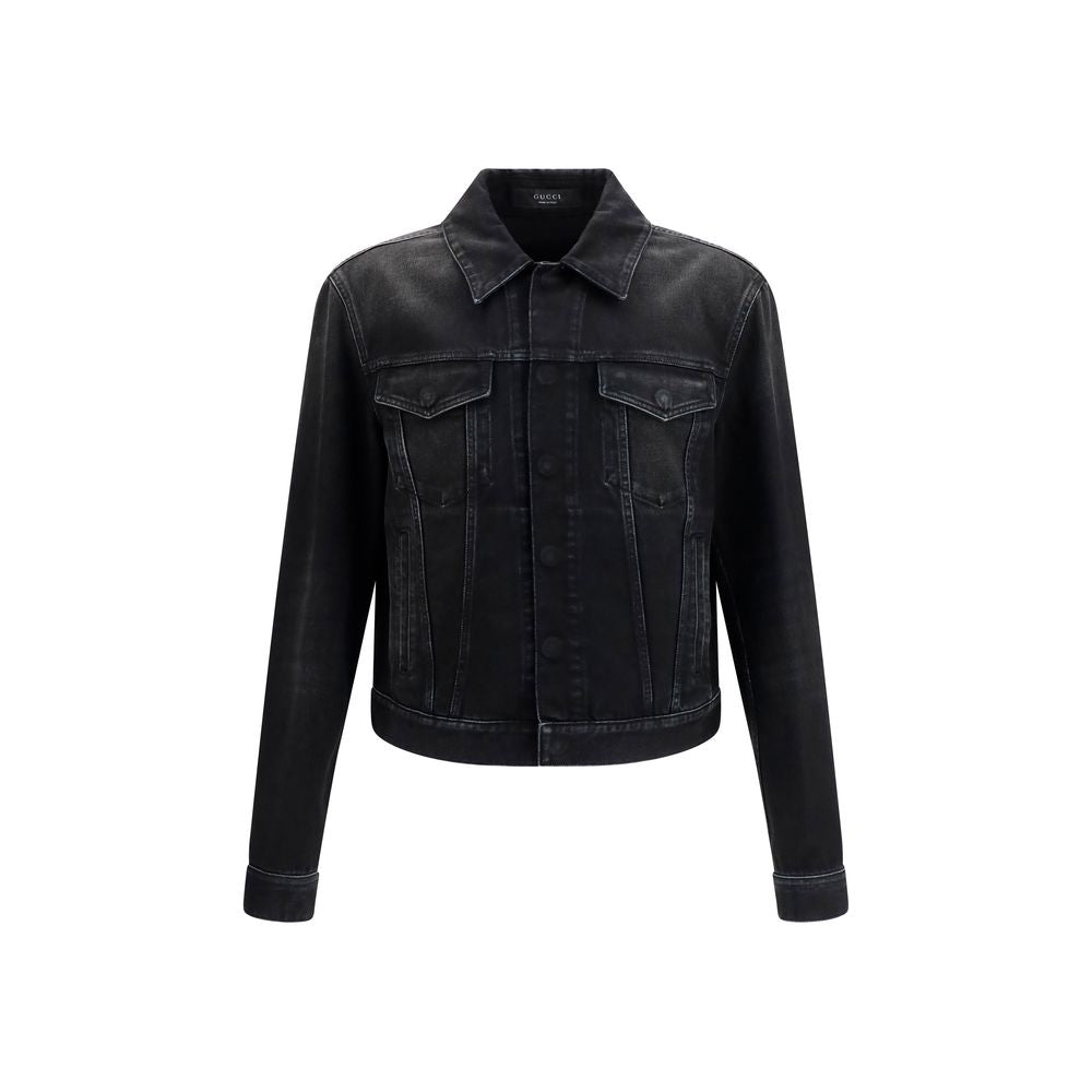 Gucci Blue Cotton Denim Jacket | Regal Royce