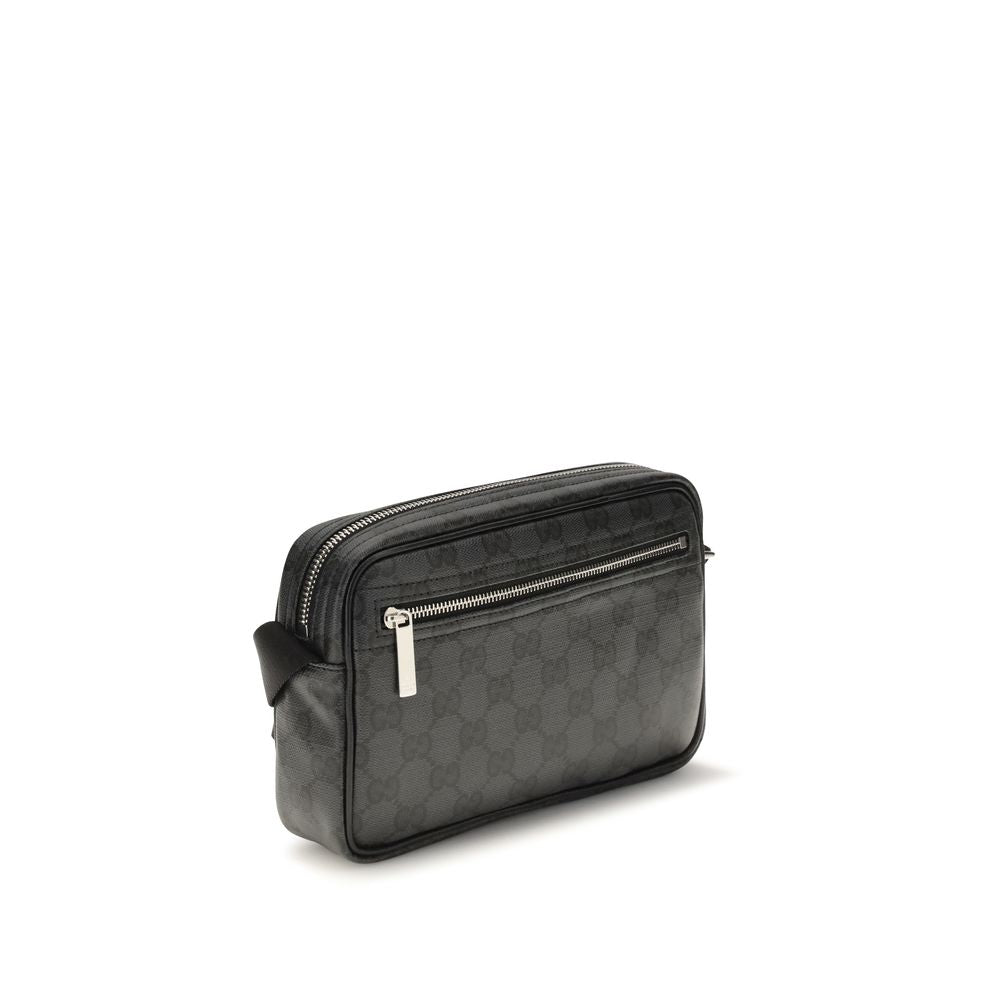 Gucci Black Fabric Shoulder Bag | Regal Royce