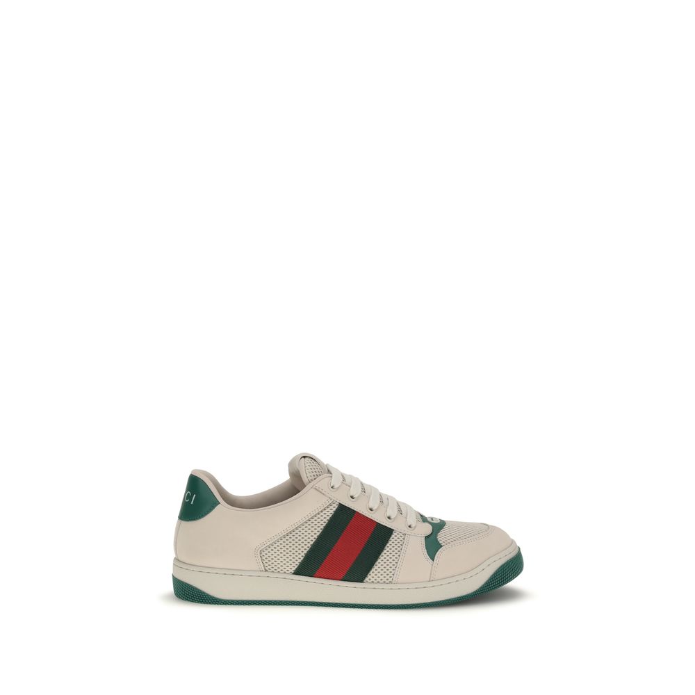 Gucci Beige Fabric Low Top Sneakers | Regal Royce