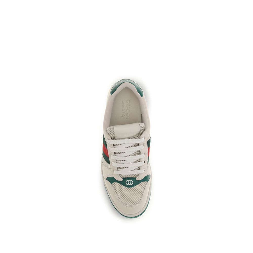 Gucci Beige Fabric Low Top Sneakers | Regal Royce